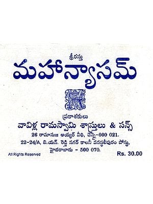 మహాన్యాసమ్: Mahanyasam (Telugu)