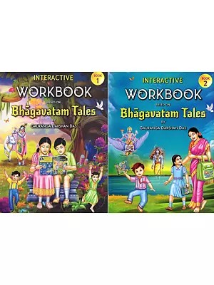 Interactive Workbook Based on Bhagavatam Tales (Set of 2 Books)