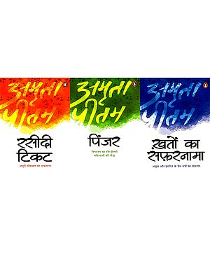 मन योगी तन भस्म भया : Man Yogi Tan Bhasm Bhaya- Amrita Pritam's Remarkable Works (The Wonderful Works of Amrita Pritam) Set of 3 Volumes