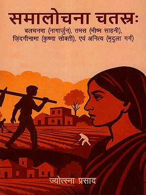 समालोचना चतस्रः - Samalochna Chatras (Balchanma (Nagarjun), Tamas (Bhishma Sahni), Zindaginama (Krishna Sobti), Evam Anitya (Mridula Garg)