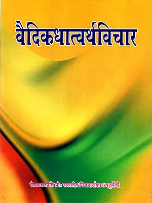 वैदिकधात्वर्थविचार: Vaidikadhatvarthavicara