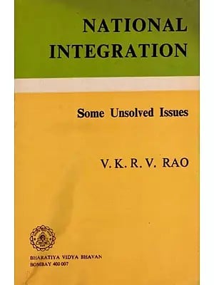 National Integration- Some Unsolved Issues (An Old and Rare Book)