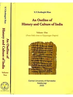 An Outline of History and Culture of India (Set of 2 Volumes)