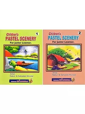 Children's Pastel Scenery for Junior Learner (Set of 2 Volumes)