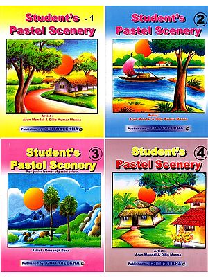 Student's Pastel Scenery (Set of 4 Volumes)