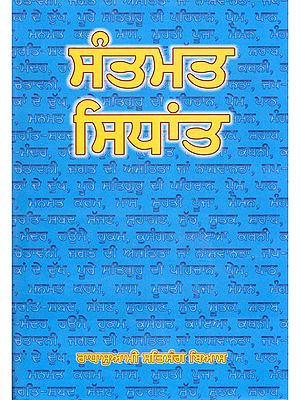 ਸੰਤਮਤ ਸਿਧਾਂਤ- Santmat Siddhant (Punjabi)