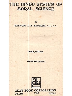 The Hindu System of Moral Science (An Old and Rare Book)