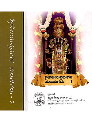 ಶ್ರೀವಿಜಯಪ್ರಭುಗಳ ಸುಳಾದಿಗಳು: Sri Vijaya Prabhugala Suladigalu in Kannada (Set of 2 Volumes)