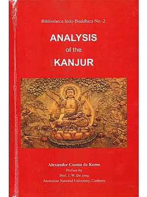 Analysis of The Kanjur
