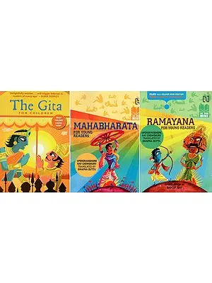 An Epic Celebration of india: Timeless Classics for Children (Set of 3 Books)