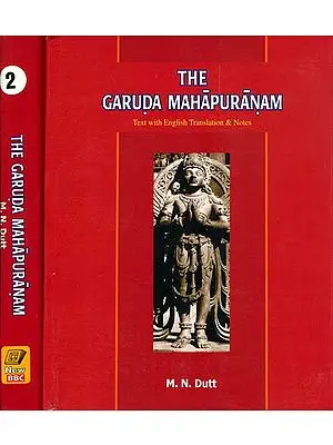 The Garuda Purana: Sanskrit Text with English Translation (Set of 2 Volumes)