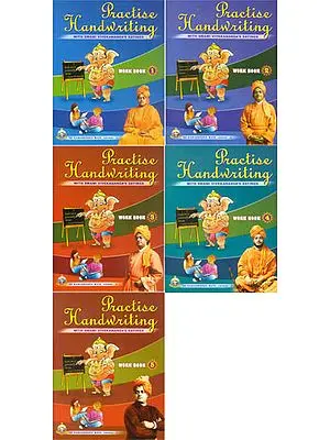 Practise Handwriting with Swami Vivekananda's Sayingss (Set of 5 Volumes)