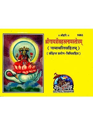 श्रीगायत्रीसहस्त्रनामस्त्रोतम्‌: Shri Gayatri Sahasranama Stotram