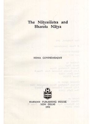 The Natyasastra and Bharat Natya