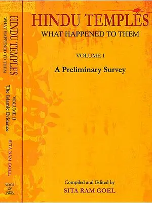 Hindu Temples: What Happened to Them (Set of 2 Volumes)