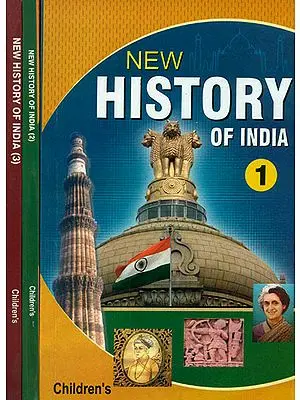 New History of India (Set of Three Volumes)