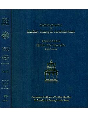 South India Upper Dravidadesa Early Phase - Encyclopaedia of Indian Temple Architecture (Set of 2 Books) - An Old and Rare Books