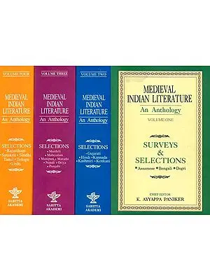 Medieval Indian Literature - An Anthology (Set of 4 Volumes)