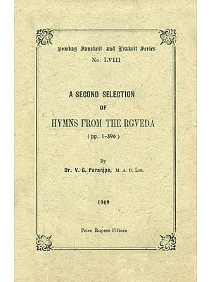 A Second Selection of Hymns From The Rgveda (An Old and Rare Book)