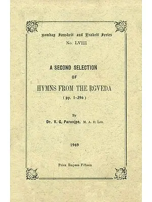 A Second Selection of Hymns From The Rgveda (An Old and Rare Book)