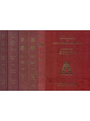 Encyclopaedia of Indian Temple Architecture - North India Foundations of North Indian Style, Period of Early Maturity and Beginning of Medieval Idiom (Set of 6 Books) - An Old and Rare Books