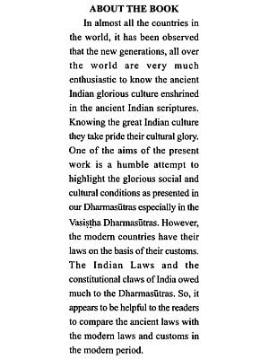 Dharmasutras The Law Codes of Apastamba, Gautama, Baudhayana
