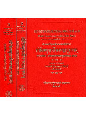 श्रीविष्णुधर्मोत्तरमहापुराणम् (संस्कृत एवं हिंदी अनुवाद)- Shri Vishnudharmottara Purana (Set of Three Volumes)