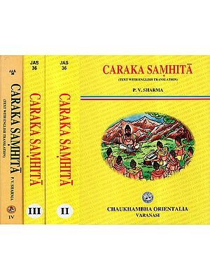 Caraka Samhita - 4 Volumes