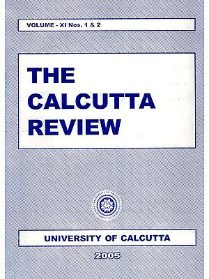 The Calcutta Review (Volume- XI Nos. 1 and 2)