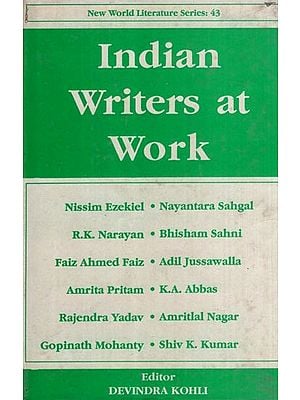 Indian Writers at Work (An Old and Rare Book)