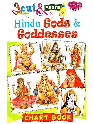 Cut & Paste: Hindu Gods & Goddesses (Chart Book)