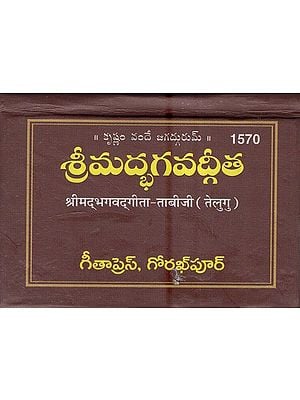 శ్రీమద్భగవద్గీత: Srimad Bhagavad Gita In Telugu (Pocket Book)