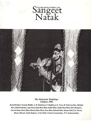 Sangeet Natak- Volume XXXVIII, Number, 1, 2004