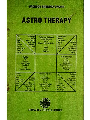 Astro Therapy (An Old and Rare Book)