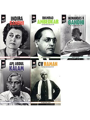 Indian Icons- Illustrated Life Stories (Set of 5 Books)