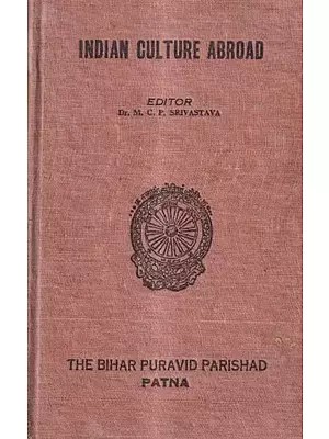 Indian Culture Abroad (An Old And Rare Book)