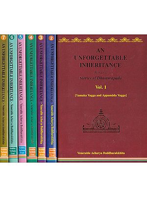 An Unforgettable Inheritance: Being the Stories of Dhammapada (Set of 7 Volumes)