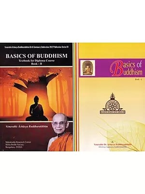 Basics of Buddhism-Textbook for Diploma Course (Set of 2 Volumes)