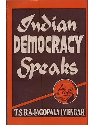 Indian Democracy Speaks (An Old and Rare Book)