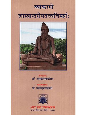 व्याकरणे शास्त्रान्तरीयतत्त्वविमर्श: - Grammar Scriptural Elements Discussion