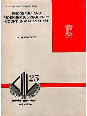 Phonemic and Morphemic Frequency Count in Malayalam (An Old Book)