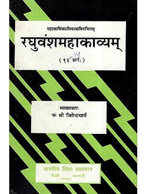 रघुवंशमहाकाव्यम् - Raghuvansha Mahakavyam (Cantos 14)