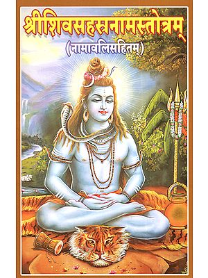 श्रीशिवसहस्रनामस्तोत्रम् - Sri Siva Sahasranama Stotram (Including Namavali)