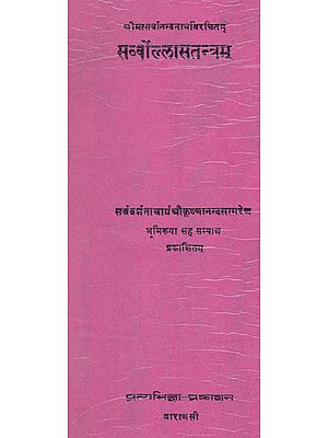 सर्व्वोल्लासतन्त्रम्:- Sarvo Ullas Tantram (An Old and Rare Book)