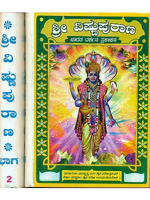 Vishnu Purana - Set of 2 Volumes (Kannada)