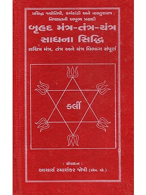 Bruhad Mantra- Tantra- Yantra Sadhana Siddhi (Gujarati) An Old and Rare Book