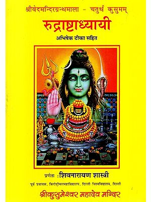 रुद्राष्टाध्यायी (अभिषेक टीका सहित)- Rudra Ashtadhyayi (Abhishek Tika Sahit)