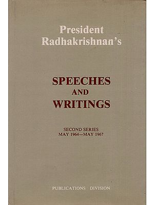 President Radhakrishnan's Speeches and Writings (An Old and Rare Book)