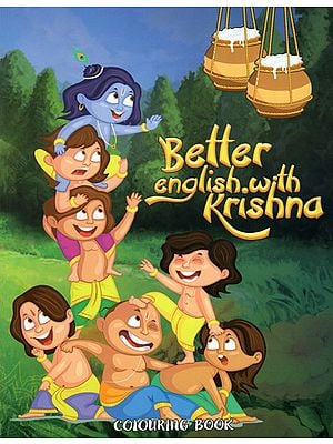 Better English With Krishna (Colouring Book)