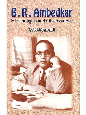 B.R. Ambedkar his Thoughts and Observations